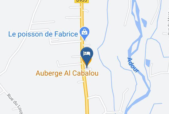 Hautes Pyrenees - Auberge Al Cabalou Maps