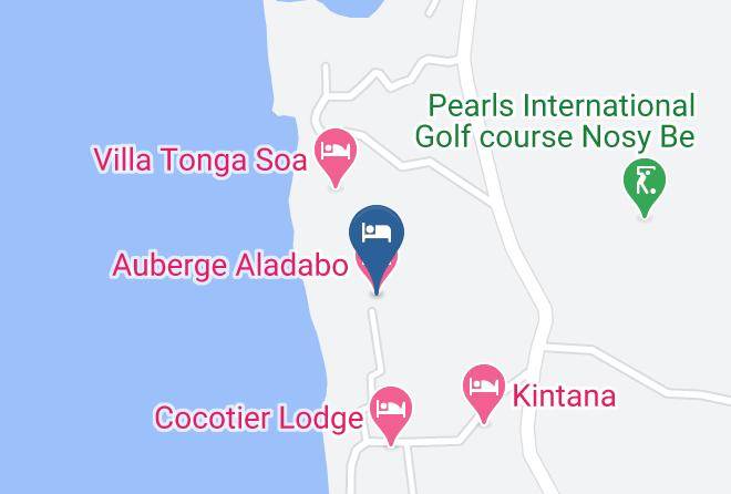 Nosy Be - Auberge Aladabo Maps