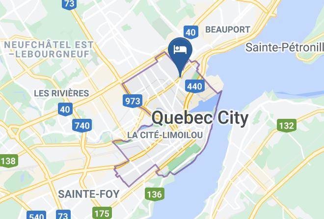 Capitale Nationale - Auberge Amerik Maps