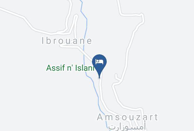 Souss Massa Draa - Auberge Amsouzart Aitstidar Maps