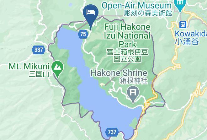 Hakone Townashigarashimo District - Auberge Au Mirador Maps