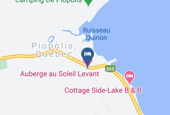 Le Granit Regional County Municipality - Auberge Au Soleil Levant Maps