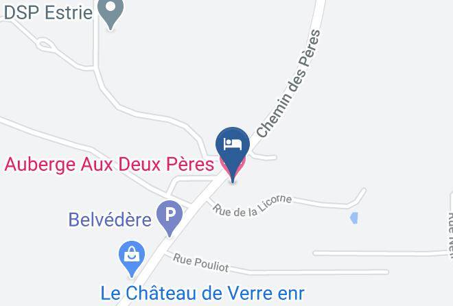 Memphremagog Regional County Municipality - Auberge Aux Deux Peres Maps