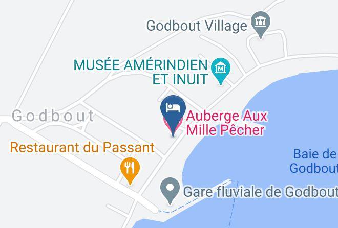 Manicouagan Regional County Municipality - Auberge Aux Mille Pecher Maps
