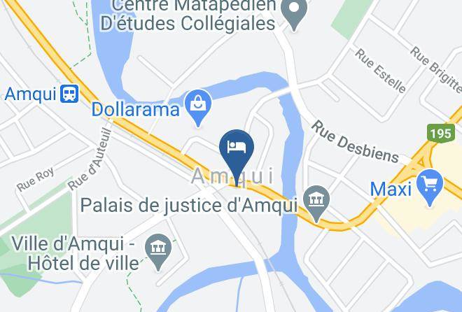 La Matapedia Regional County Municipality - Auberge Beausejour Maps