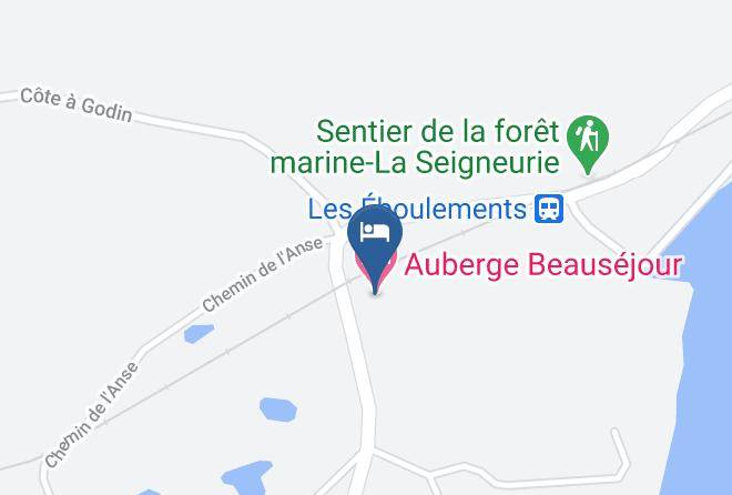 Charlevoix Regional County Municipality - Auberge Beausejour Maps