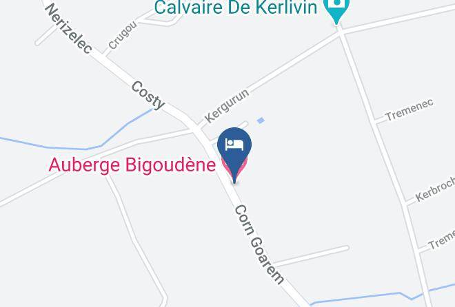Finistere - Auberge Bigoudene Maps