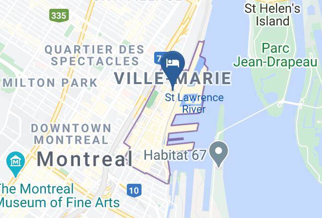 Montreal - Auberge Bonsecours Maps