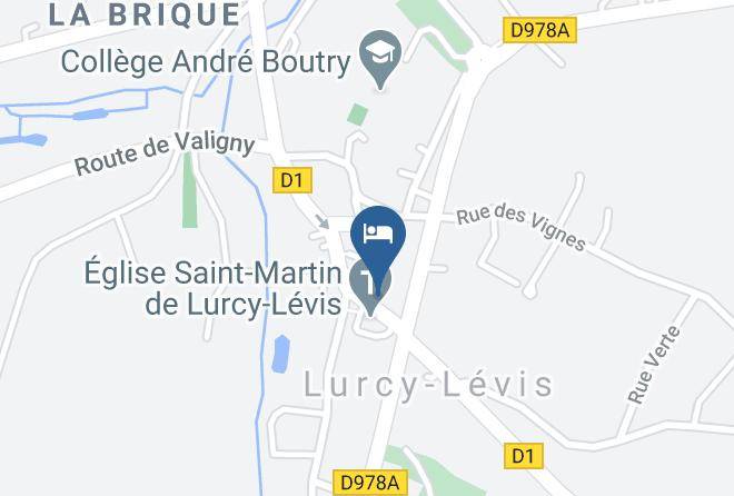 Allier - Auberge Bourbonnaise Maps