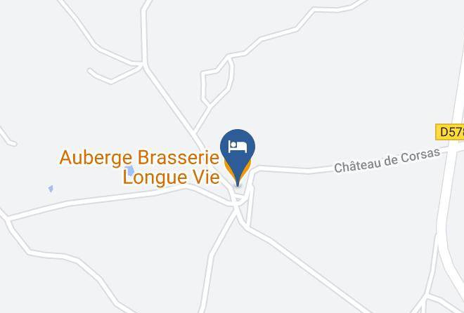 Ardeche - Auberge Brasserie Longue Vie Maps
