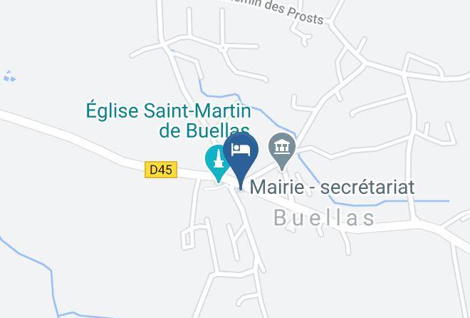 Ain - Auberge Bressane De Buellas Maps