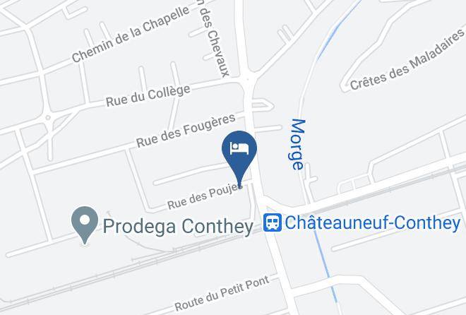 Conthey - Auberge Buffet De La Gare Maps
