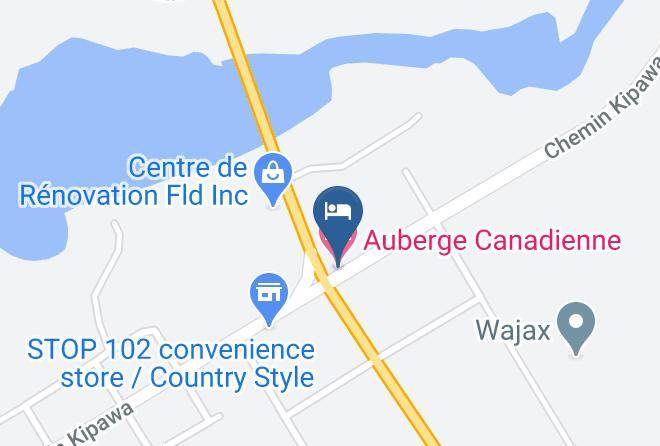 Temiscamingue Regional County Municipality - Auberge Canadienne Maps