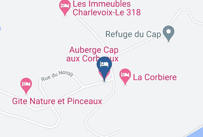 Charlevoix Regional County Municipality - Auberge Cap Aux Corbeaux Maps