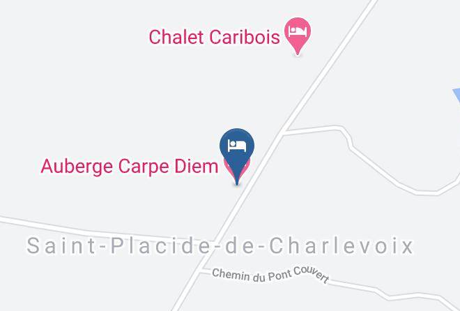 Charlevoix Regional County Municipality - Auberge Carpe Diem Maps