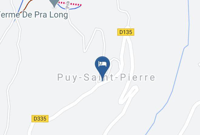 Hautes Alpes - Auberge Cathrine Maps