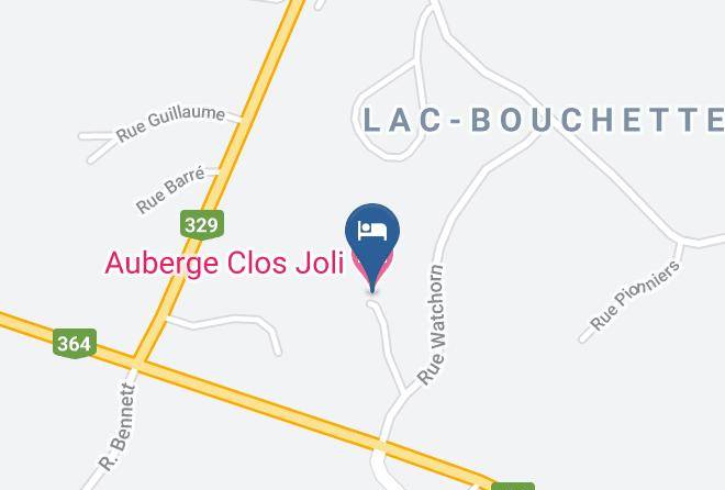 Les Pays D En Haut Regional County Municipality - Auberge Clos Joli Maps