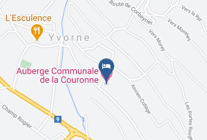 Aigle - Auberge Communale De La Couronne Maps