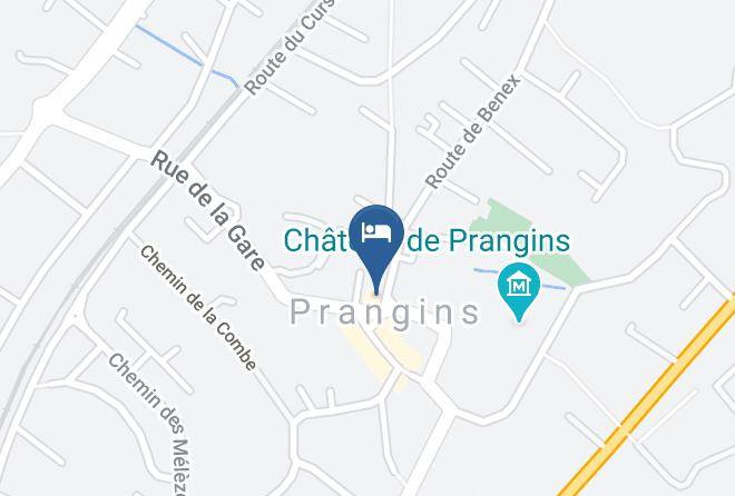 Nyon - Auberge Communale De Prangins Maps