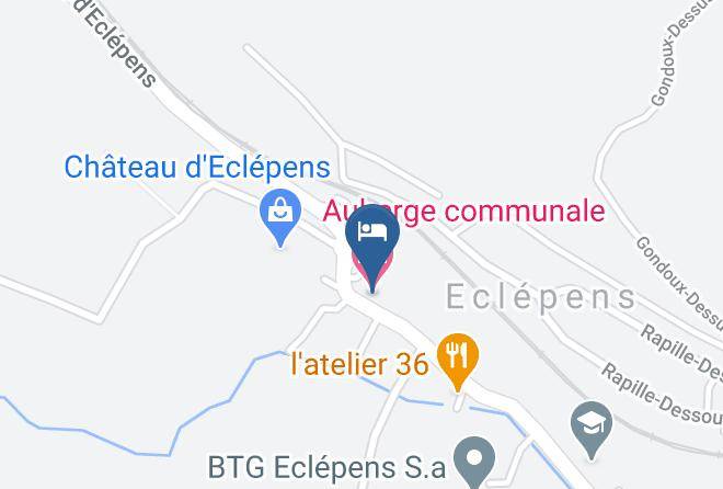 Morges - Auberge Communale Maps