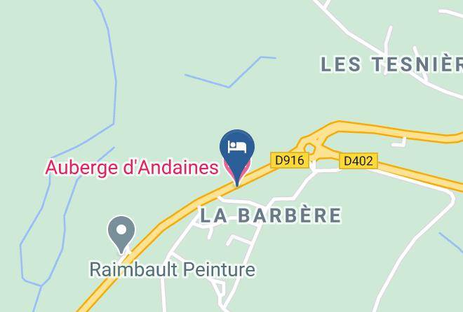 Orne - Auberge D'andaines Maps