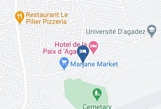 Agadez - Auberge D'azel Maps