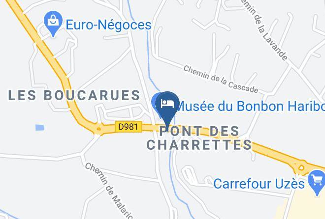 Gard - Auberge D'uzes Maps