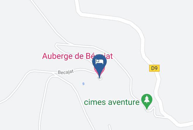 Loire - Auberge De Becajat Maps