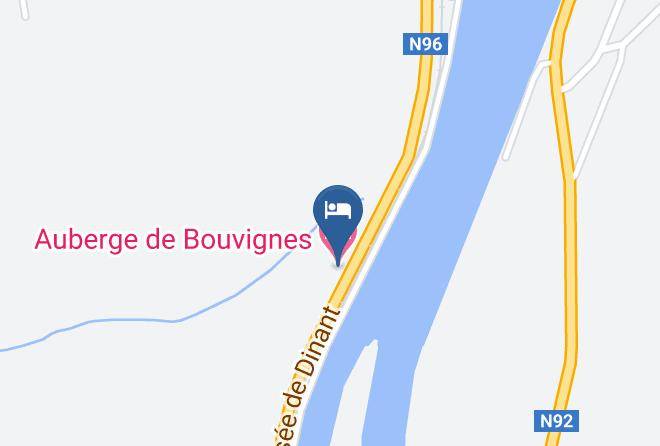 Namur - Auberge De Bouvignes Maps