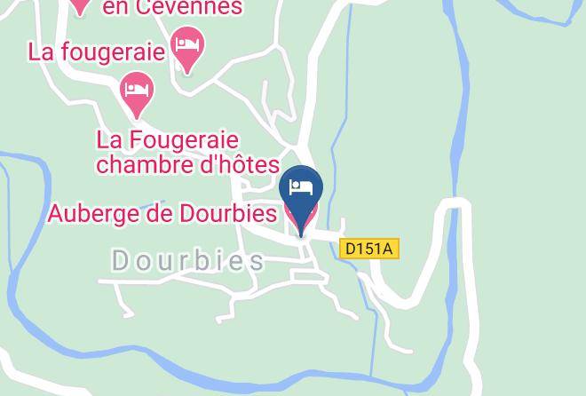 Gard - Auberge De Dourbies Maps