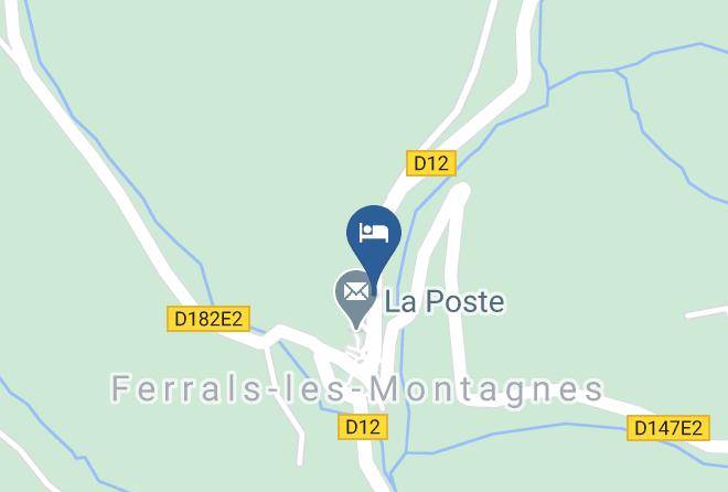 Herault - Auberge De Ferrals Les Montagnes Maps