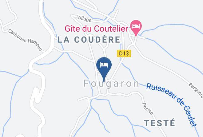 Haute Garonne - Auberge De Fougaron Maps