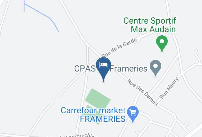 Hainaut - Auberge De Jeunesse De Frameries Maps