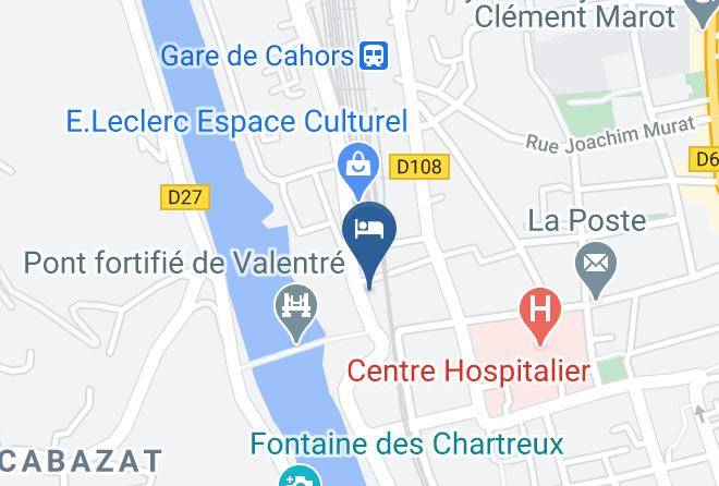 Lot - Auberge De Jeunesse Hi Cahors Le Chai Maps
