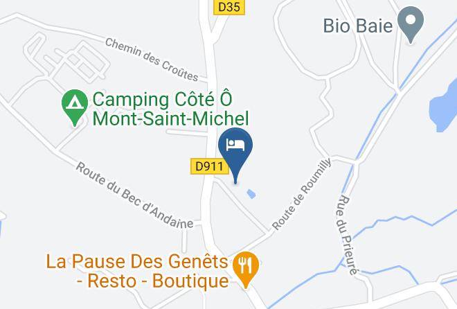 Manche - Auberge De Jeunesse Hi Genets Maps
