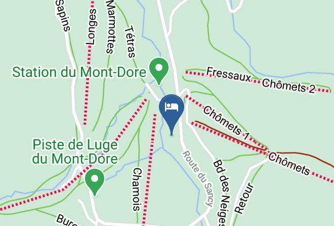 Puy De Dome - Auberge De Jeunesse Hi Le Mont Dore Maps