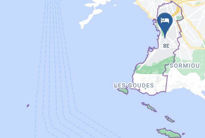 Bouches Du Rhone - Auberge De Jeunesse Marseille Bonneveine Maps