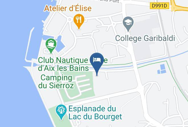 Savoie - Auberge De Jeunesse Maps