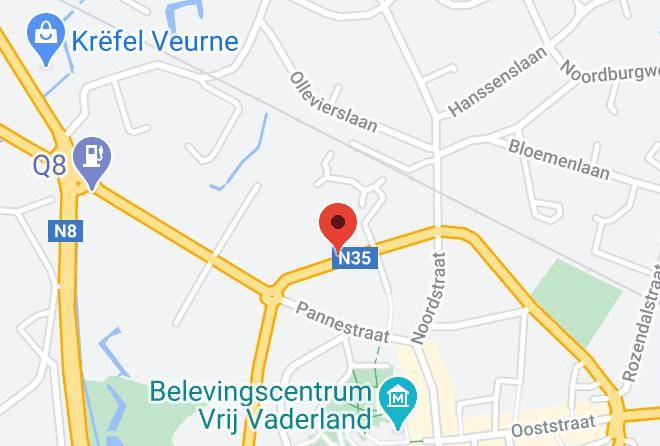West Flanders - Auberge De Klasse B&b Maps