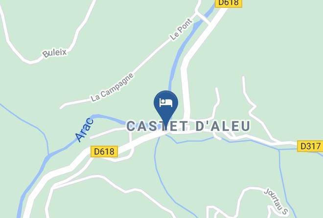 Ariege - Auberge De L'arac Maps