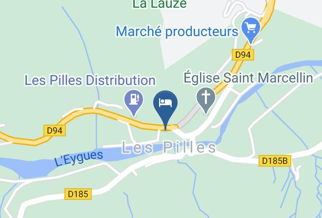 Drome - Auberge De L'aygues Maps