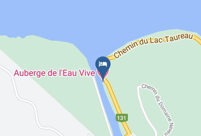 Matawinie Regional County Municipality - Auberge De L'eau Vive Maps