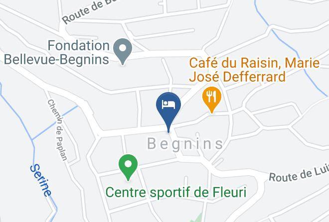 Nyon - Auberge De L'ecu Vaudois Maps