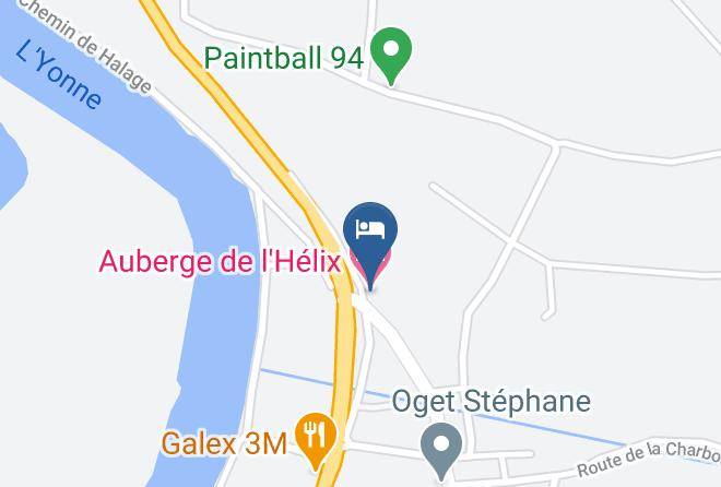 Yonne - Auberge De L'helix Maps
