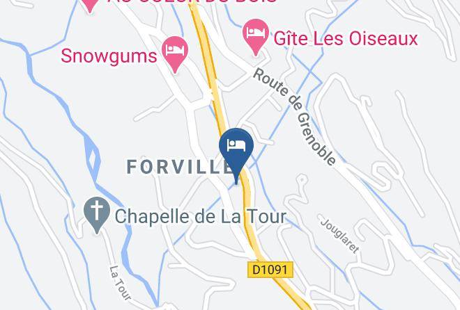 Hautes Alpes - Auberge De L'impossible Maps