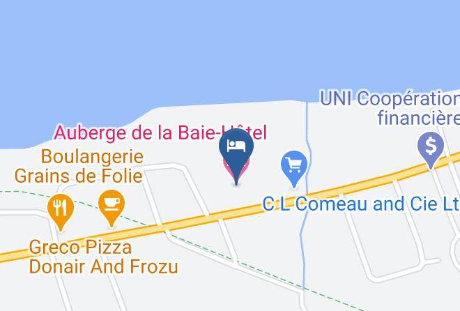 Gloucester - Auberge De La Baie Hotel Maps