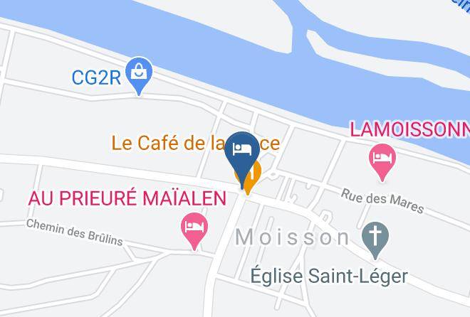 Yvelines - Auberge De La Boucle Maps