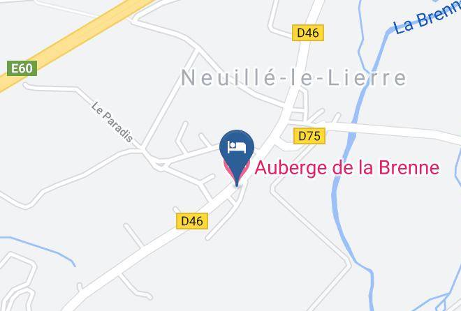 Indre Et Loire - Auberge De La Brenne Maps