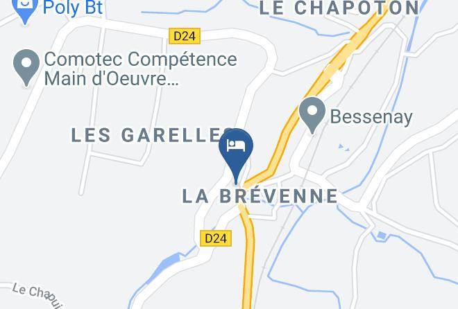 Rhone - Domaine De La Brevenne Maps