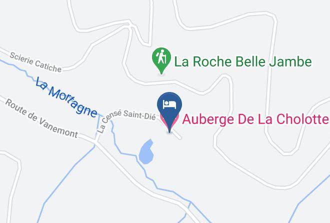 Vosges - Auberge De La Cholotte Maps